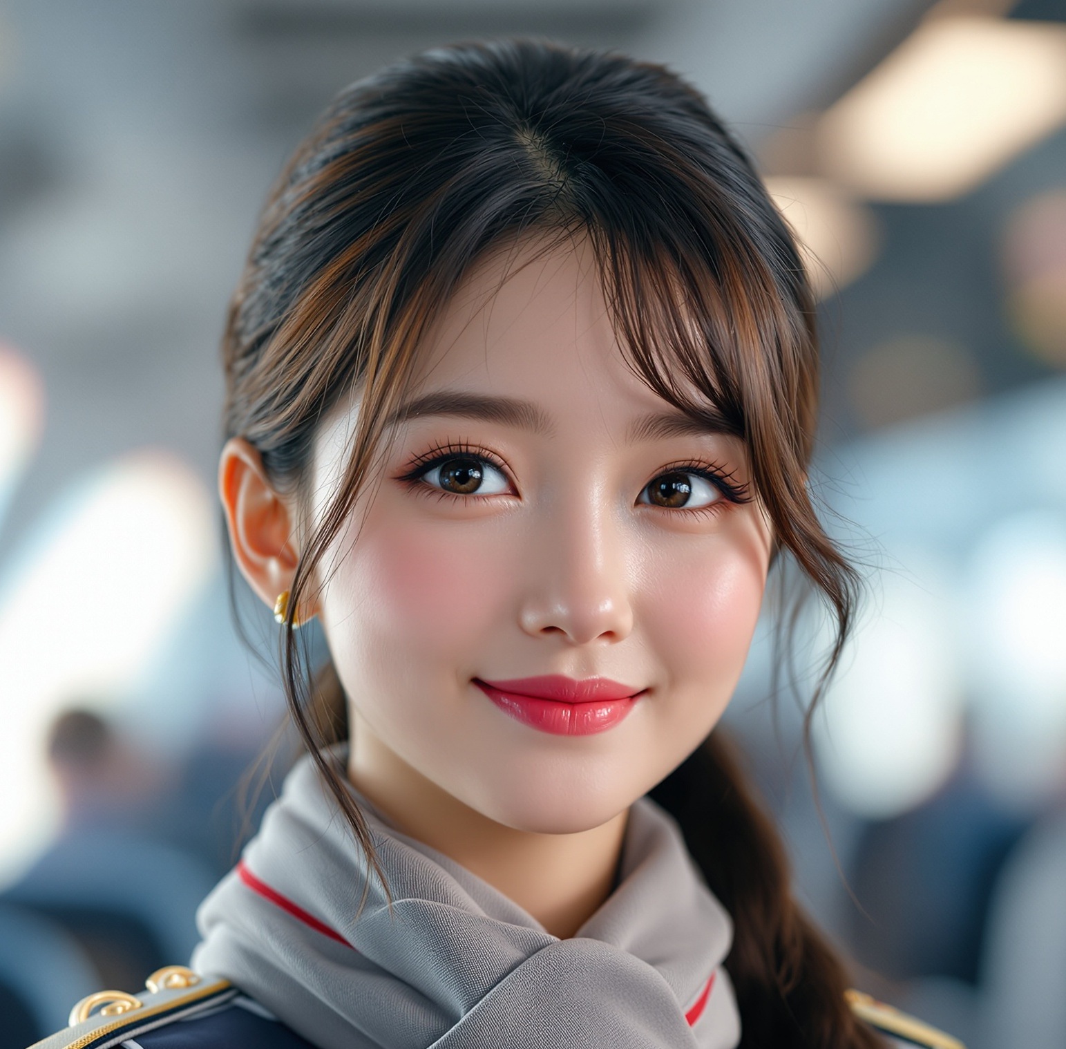 空港スタッフのアバター